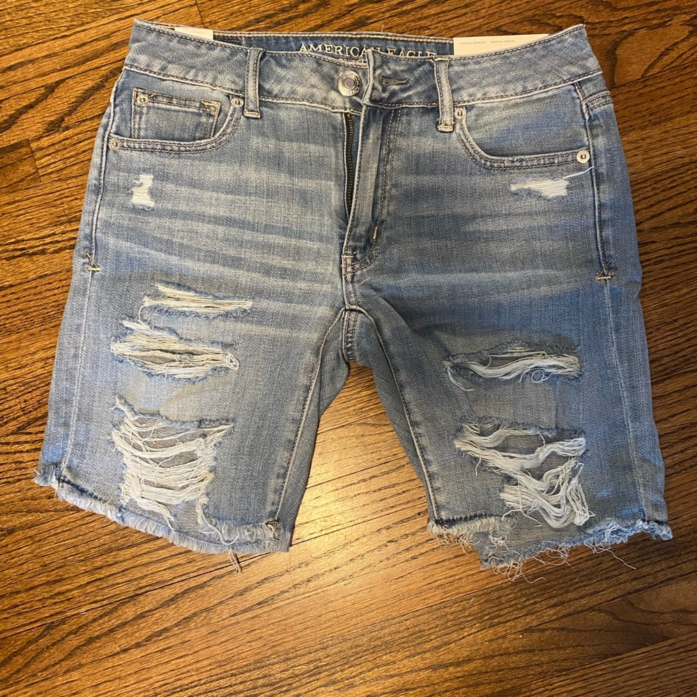 NWT - American Eagle Tomgirl Bermuda - Picture 2 of 4